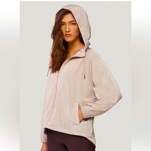 Soia & Kyo Oaklynn Windbreaker Hoodie Full-Zip Jacket Size 1X